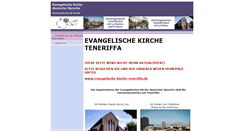 Desktop Screenshot of ev-kirche-teneriffa.de
